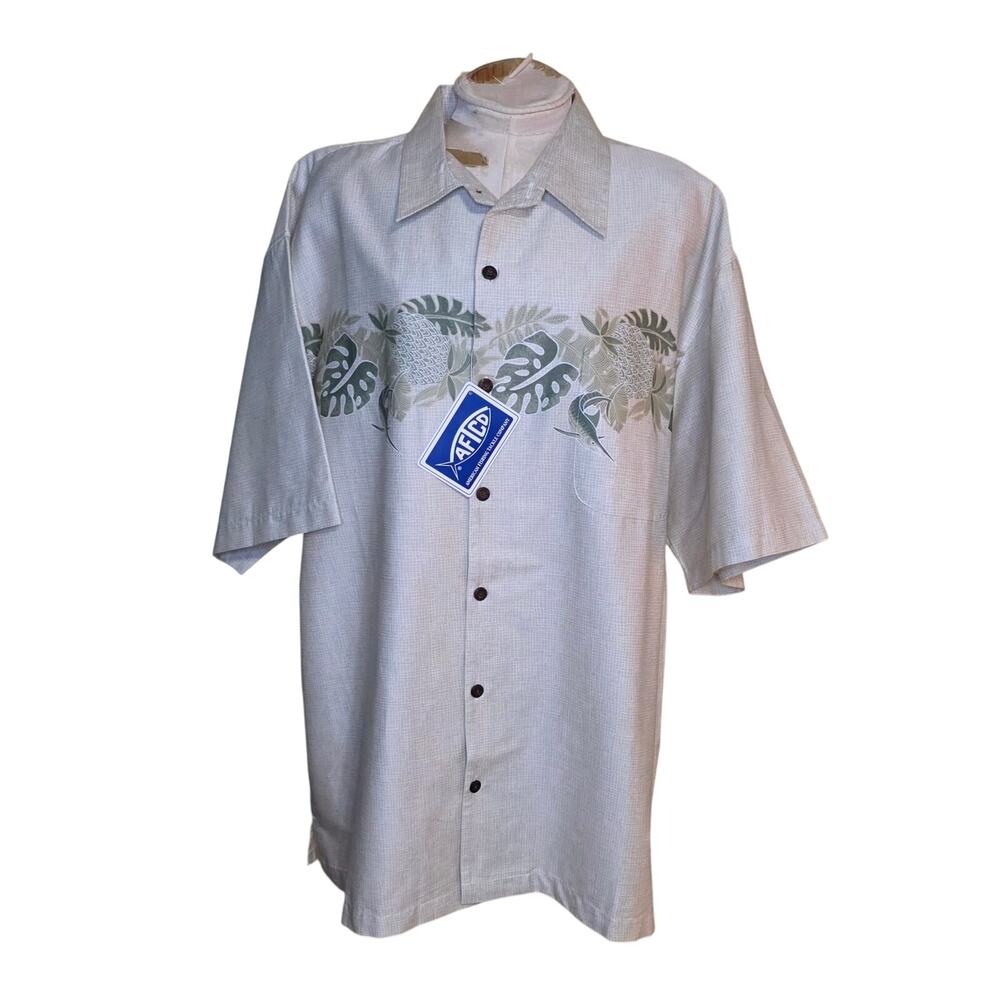 American Fishing And Tackle Co Mens Shirt 100% Cotton SZ 2X NWT